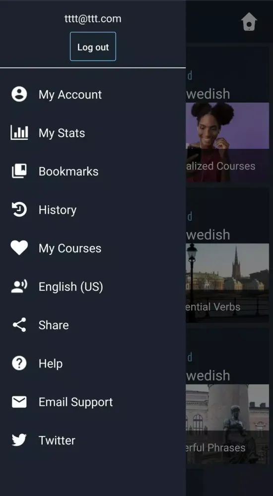 Learn Swedish. Speak Swedish. Screenshots