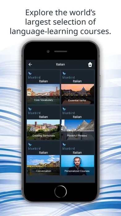 Bluebird: Learn 163 Languages Ekran Görüntüleri