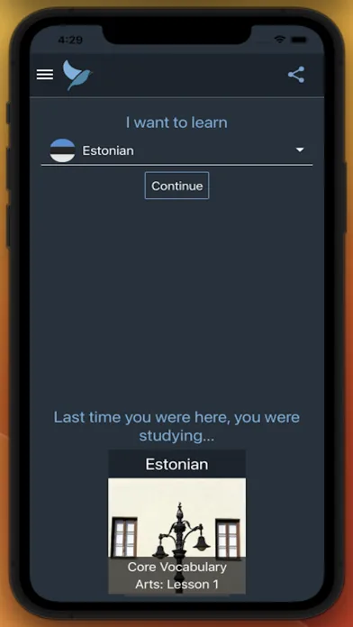 Bluebird: Learn Estonian應用截圖