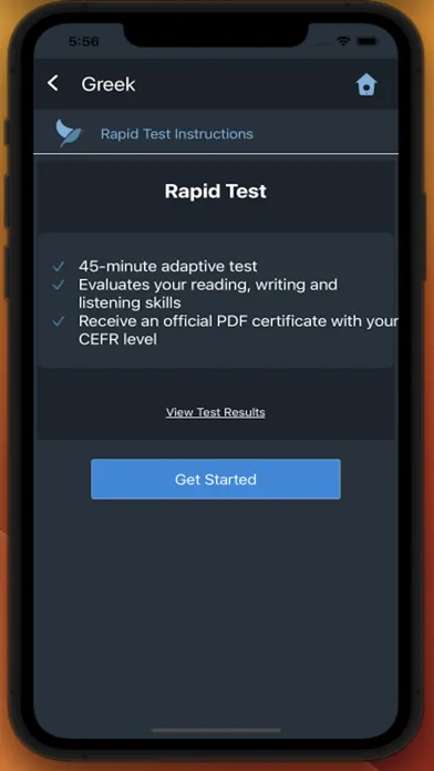 Bluebird: Learn Greek Screenshots