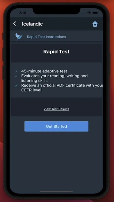 Bluebird: Learn Icelandic Screenshots
