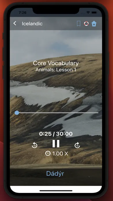 Bluebird: Learn Icelandic Screenshots