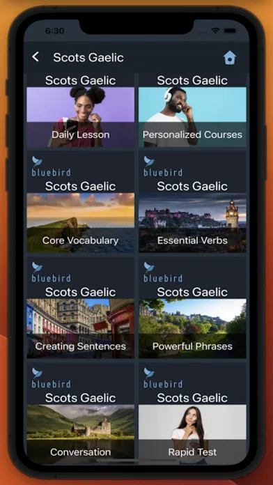 Bluebird: Learn Scots Gaelic Screenshots