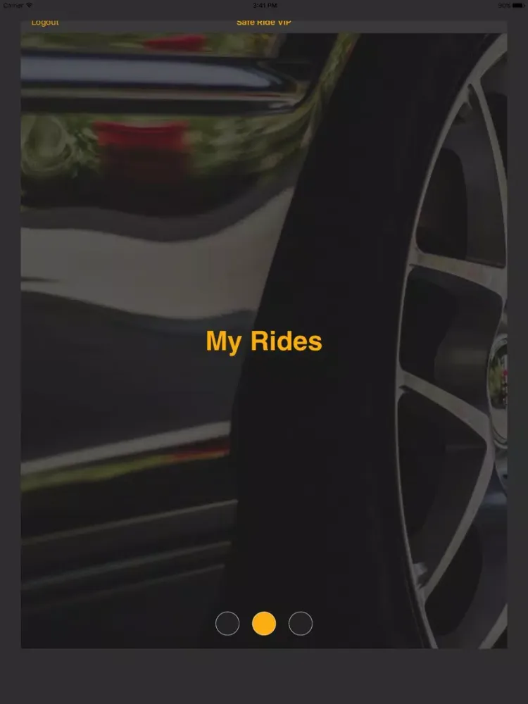 SafeRide VIP iPad 应用截图