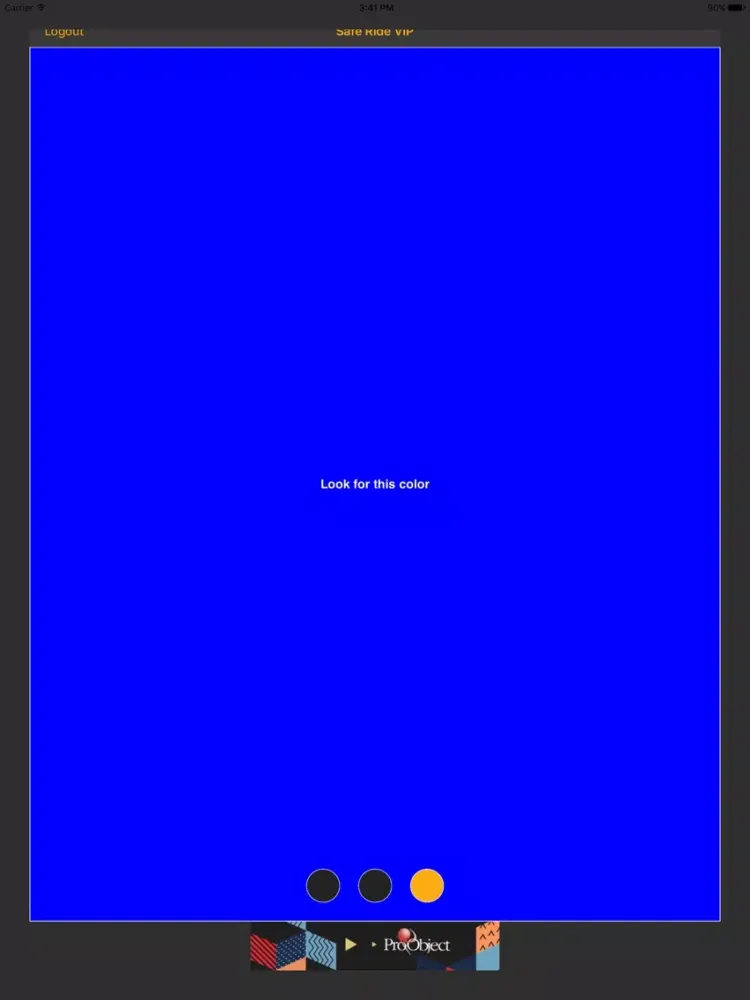SafeRide VIP iPad 应用截图