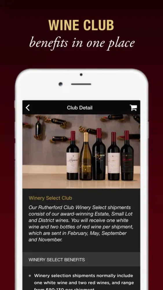 Raymond Vineyards स्क्रीनशॉट