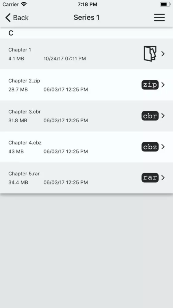 Shiro Reader Ekran Görüntüleri