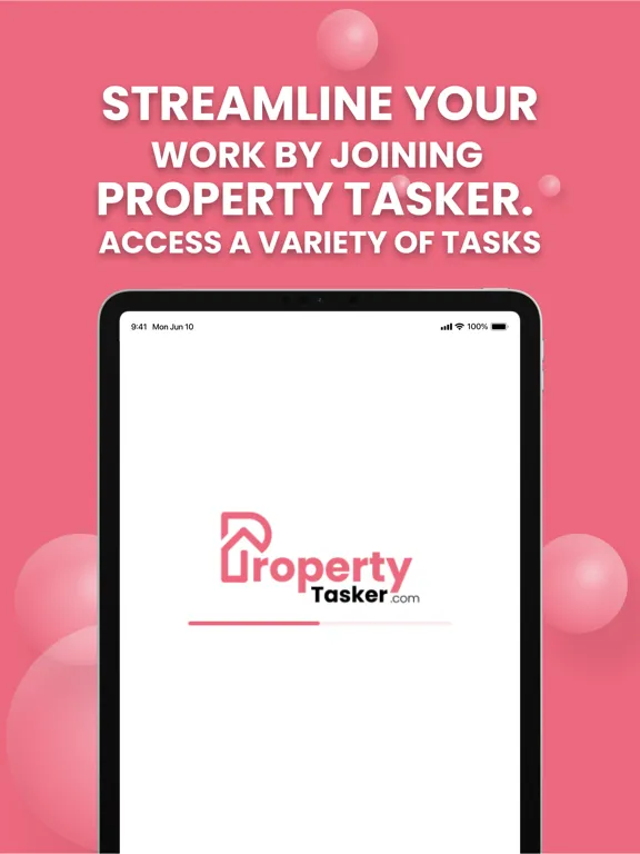 Contractor App-Property Tasker iPad  স্ক্রিনশট
