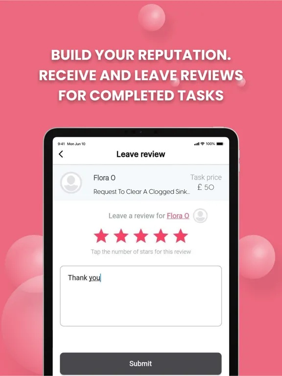 Contractor App-Property Tasker iPad  স্ক্রিনশট