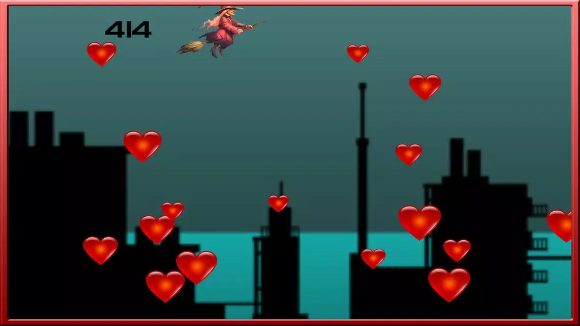 Cute Witch on Valentine Day - Lovely Game for kids Screenshots