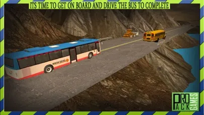 Dangerous Mountain & Passenger Bus Driving Simulator cockpit view - Dodge the traffic on a dangerous highway سکرین شاٹس