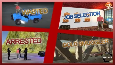 Captures d'écran de Gold Smuggler And  Real Transporter Game