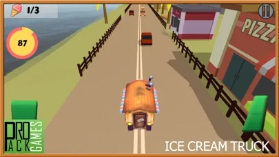 Icecream Delivery Truck Driving : Traffic Racer X سکرین شاٹس