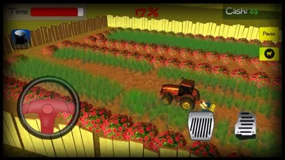 Lawn mowing & harvest 3d Tractor farming simulator Screenshots
