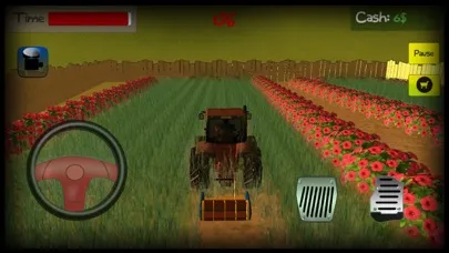 Lawn mowing & harvest 3d Tractor farming simulator Screenshots