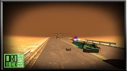 Reckless Enemy Helicopter Getaway - Dodge Apache attack in highway traffic Screenshots