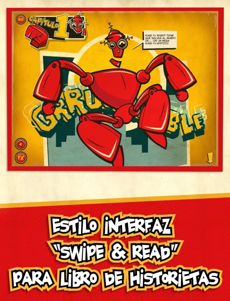 ¡Kung Fu Robot! iPad  Screenshots