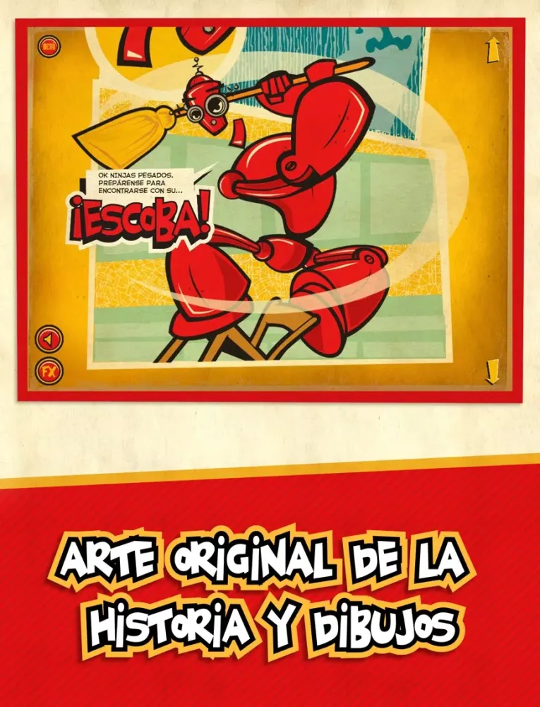 ¡Kung Fu Robot! iPad  Screenshots