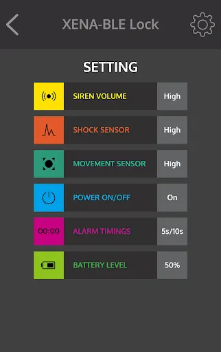 Screenshot di XENA Bluetooth Controller
