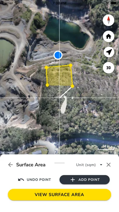 Tangkapan skrin Propeller Mobile: 3D mapping