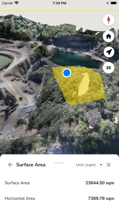 Tangkapan skrin Propeller Mobile: 3D mapping