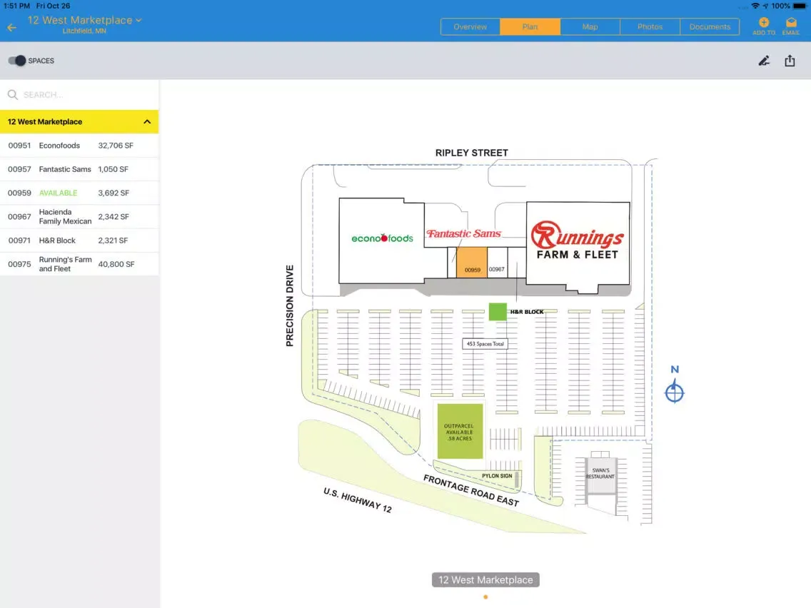 Phillips Edison & Company iPad  स्क्रीनशॉट