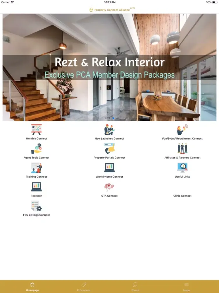 Property Connect Alliance iPad  스크린샷
