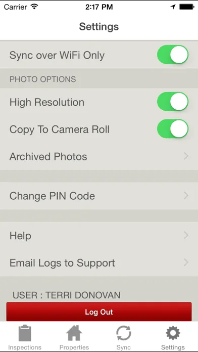 Captures d'écran de Inspections by Propertyware