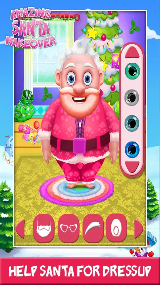 Captures d'écran de Amazing Santa Makeover
