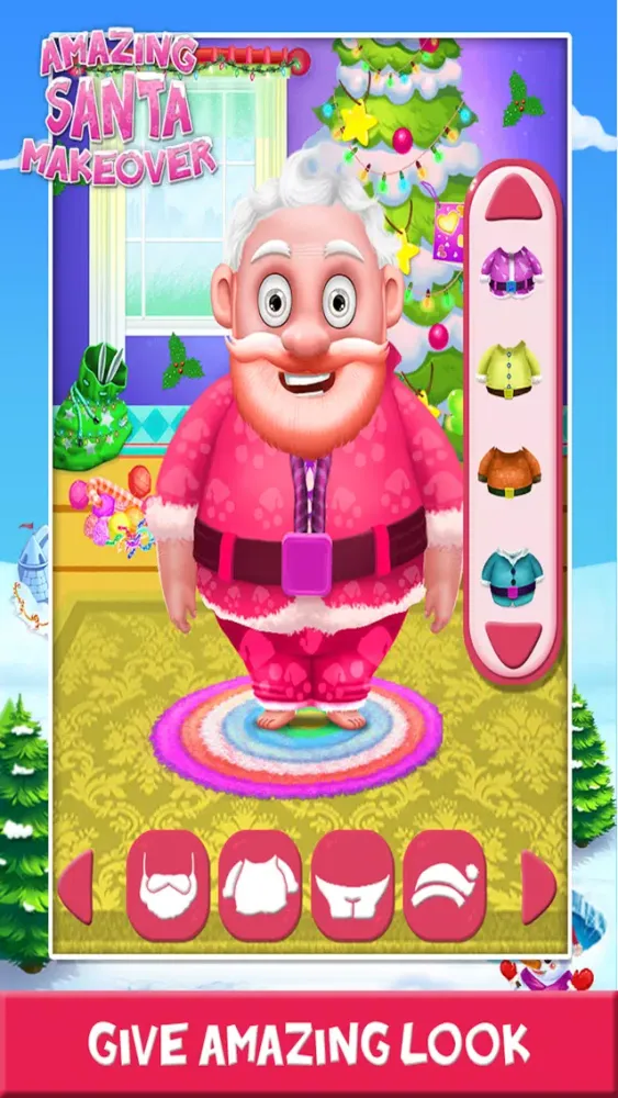Captures d'écran de Amazing Santa Makeover