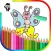 Butterfly Kids Coloring Book