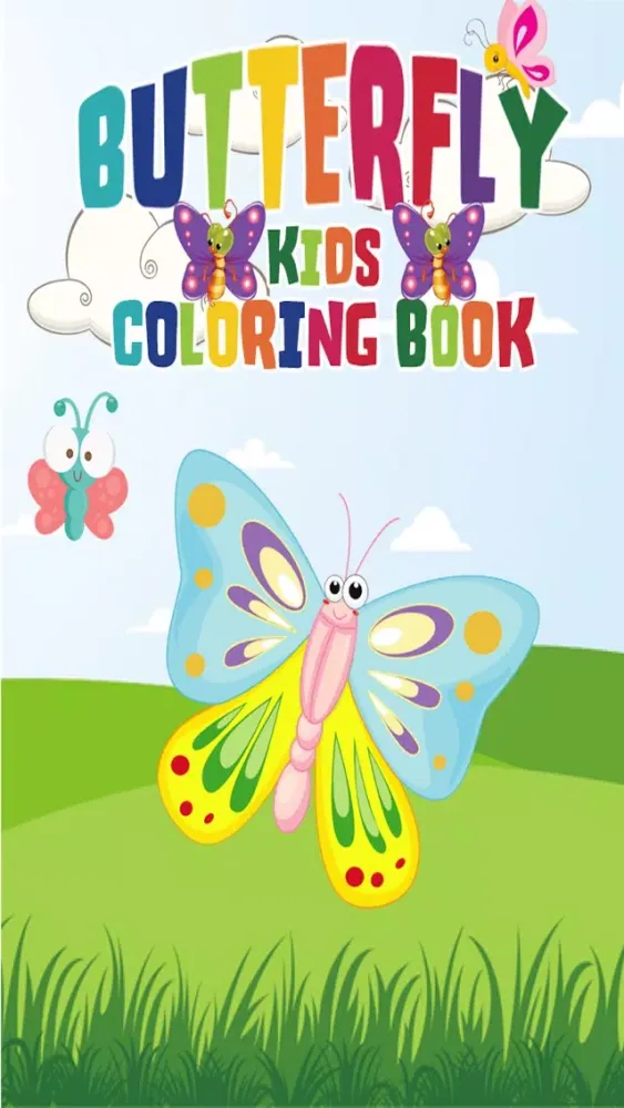 Captures d'écran de Butterfly Kids Coloring Book