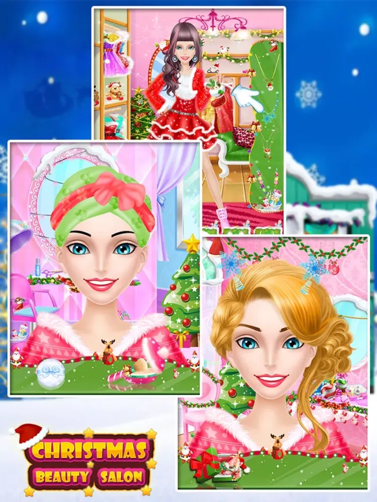 Christmas Beauty Salon iPad  スクリーンショット