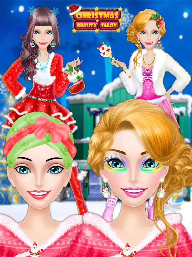 Christmas Beauty Salon iPad  スクリーンショット