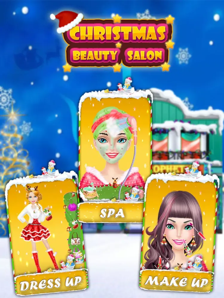 Christmas Beauty Salon iPad  スクリーンショット