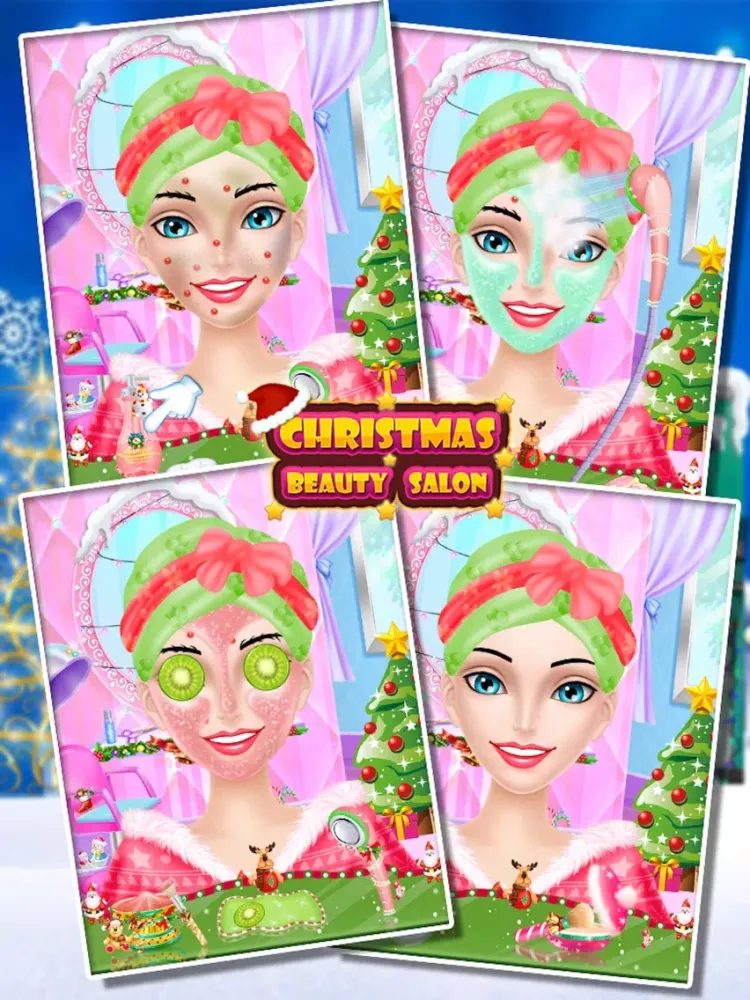 Christmas Beauty Salon iPad  スクリーンショット