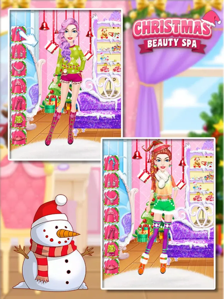 Capturas de pantalla de Christmas Beauty Spa iPad 