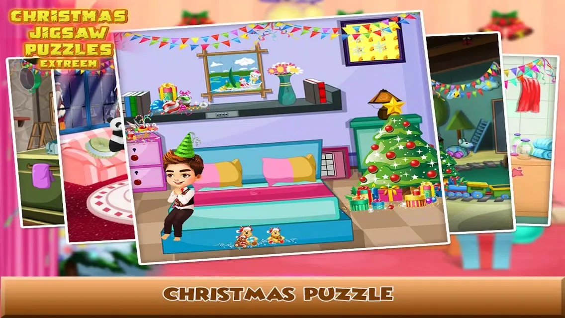 Capturas de tela do christmas Jigsaw Puzzles Extreme