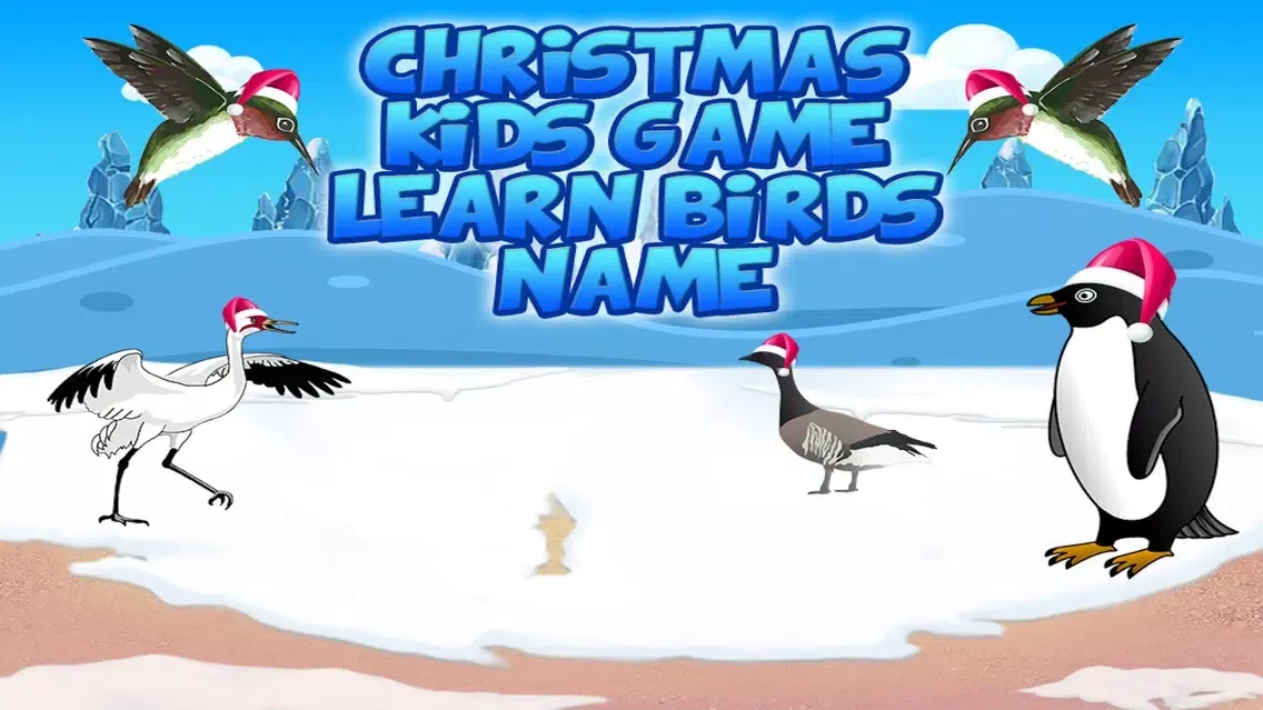 Zrzuty ekranu Christmas Kids Game Learn Birds Name