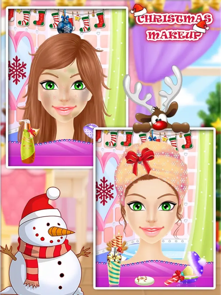 Capturas de pantalla de Christmas Makeups iPad 