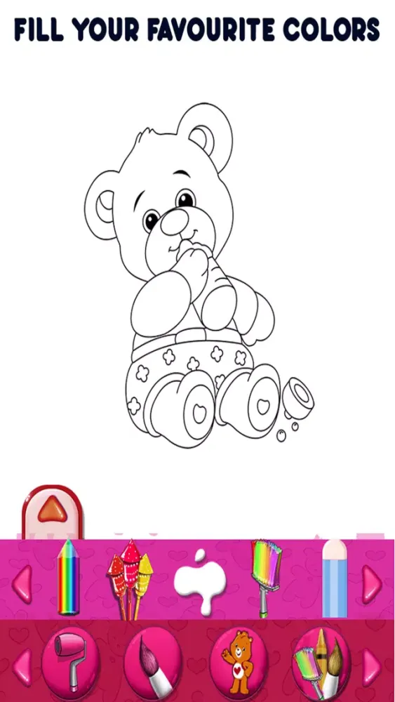 Capturas de tela do Doll Coloring Book Pro