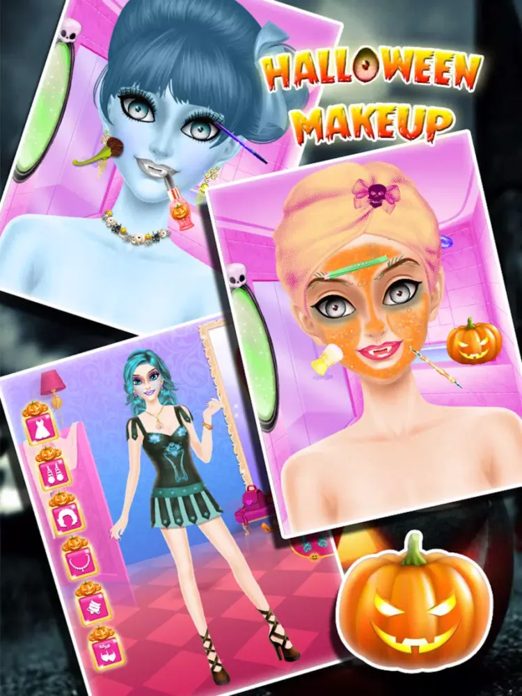 Halloween Makeups iPad  スクリーンショット