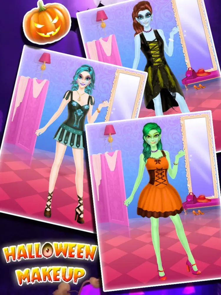 Halloween Makeups iPad  スクリーンショット