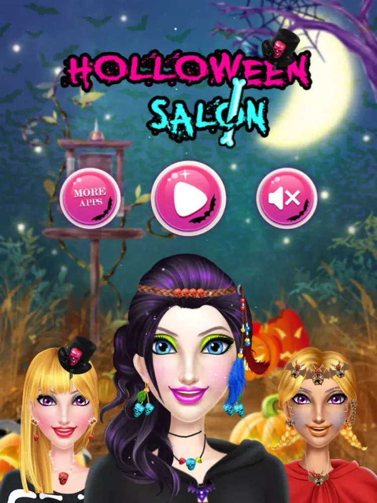 ภาพหน้าจอของ Halloween Salon 2 iPad 