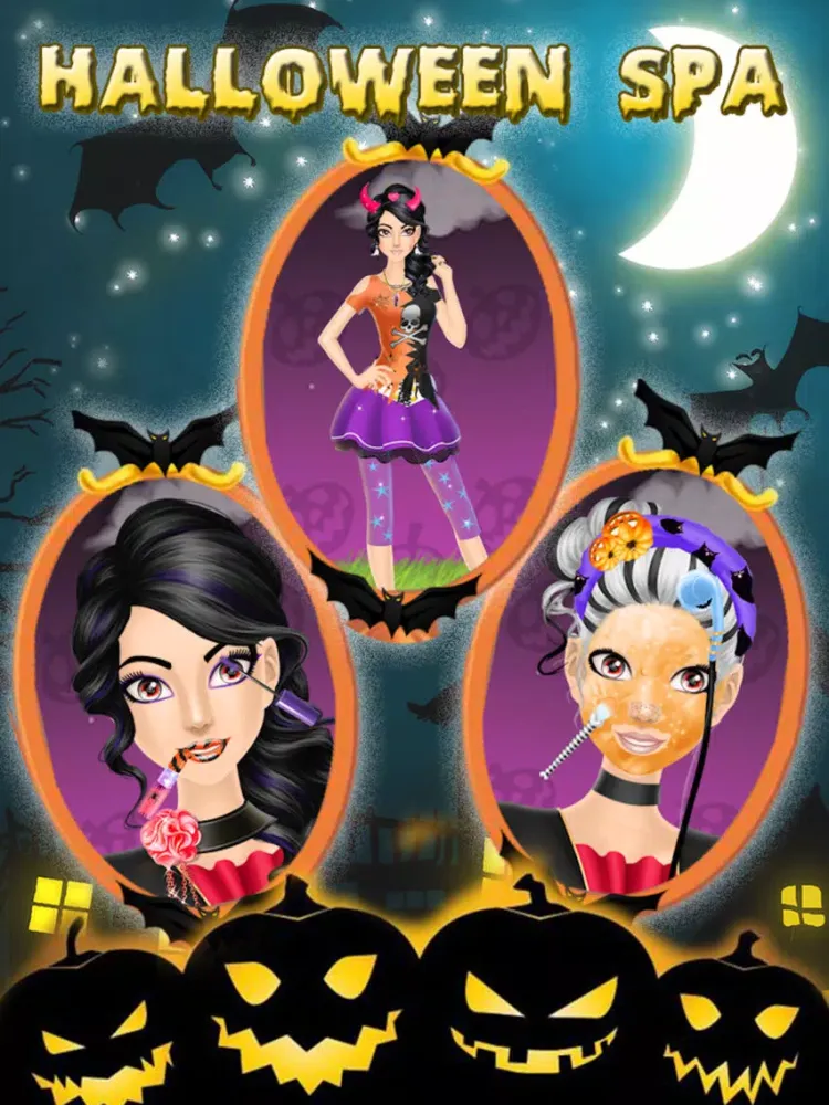 Capturas de tela do Halloween Spa iPad 