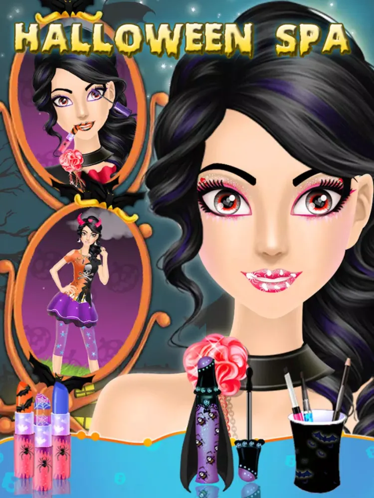 Capturas de tela do Halloween Spa iPad 