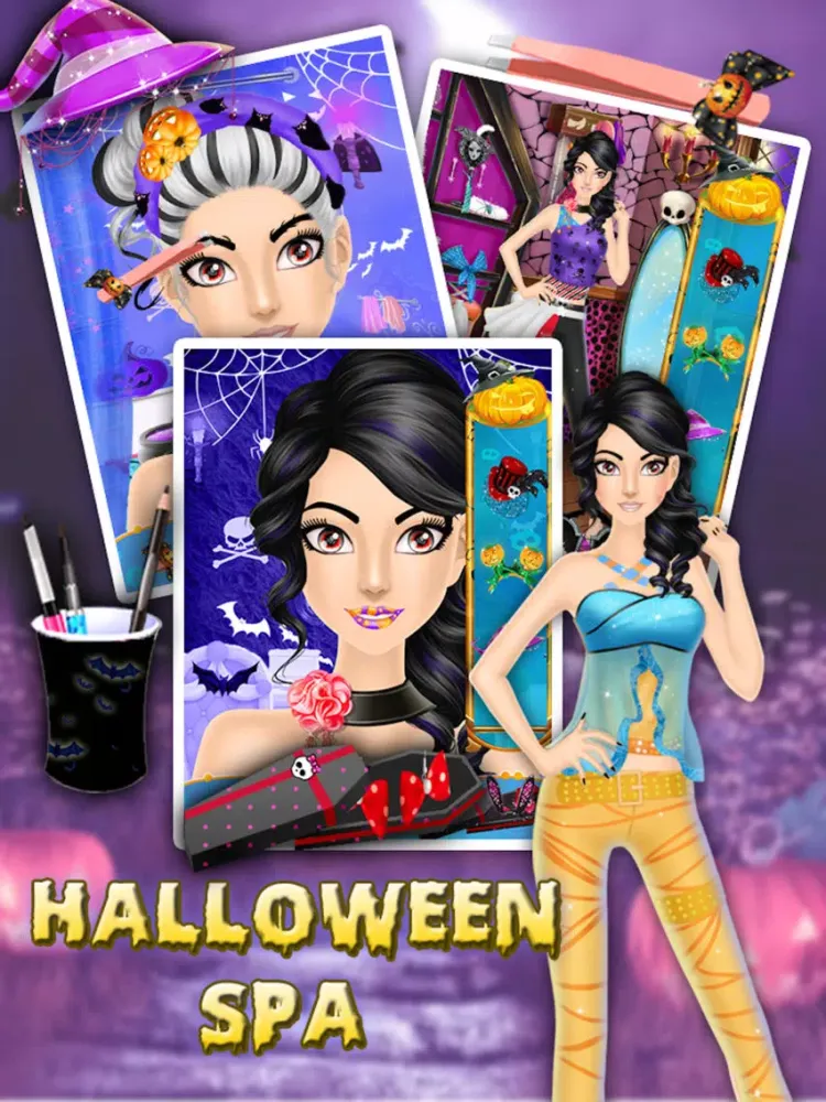 Capturas de tela do Halloween Spa iPad 