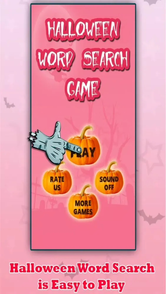 صور Halloween Word Search Game