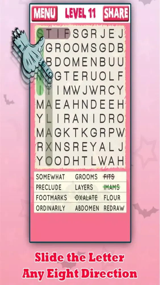 صور Halloween Word Search Game