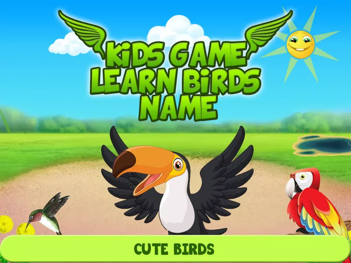 Screenshot di Kids Game Learn Birds Name iPad 